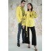 Embroidered Man&Woman Set "Lacy Dreams" yellow